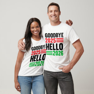 Hallo Afscheid 2025 2026 – Een frisse ster vieren T-shirt