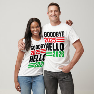 Hallo Afscheid 2025 2026 – Een frisse ster vieren T-shirt