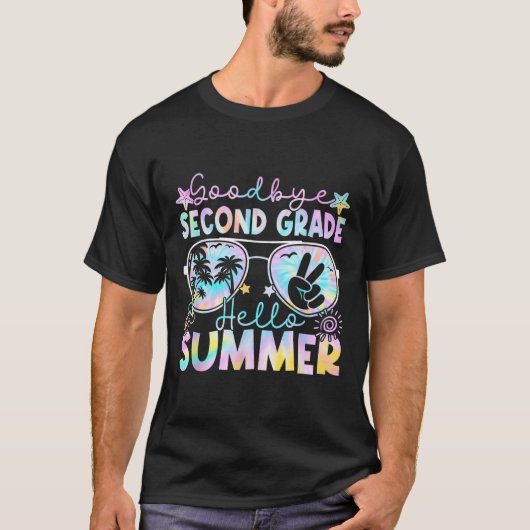 Hallo Afscheid 2e klas T-shirt (Voorkant)