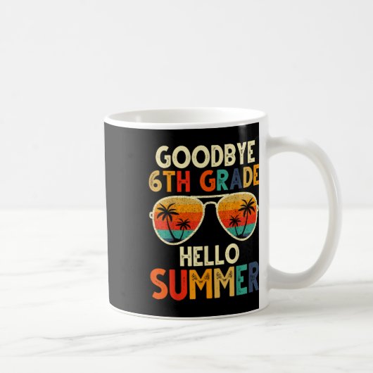 Hallo Afscheid 6e klas Koffiemok (Rechts)