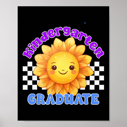 Hallo Afscheid kleuterschool Poster (Voorkant)