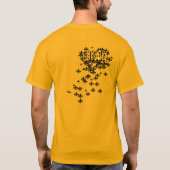 hallo-afscheid t-shirt (Achterkant)