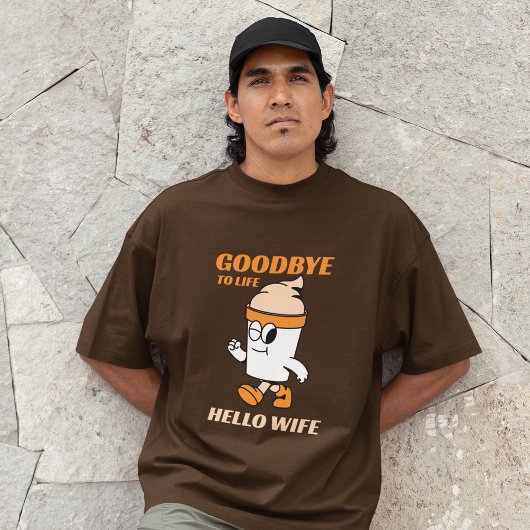 Hallo Afscheid van het leven T-shirt