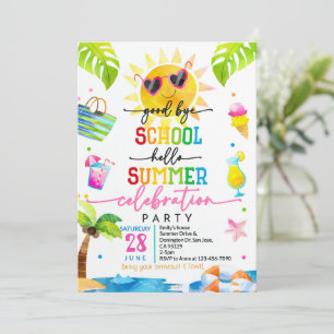 Hallo Afscheid van school Kaart