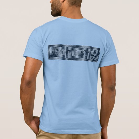 hallo/Afscheid VerlichtingsT-shirt T-shirt (Achterkant)