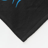 Hallo Afstuderen Doei doei 4e klas leraar Fleece Deken (Hoek)