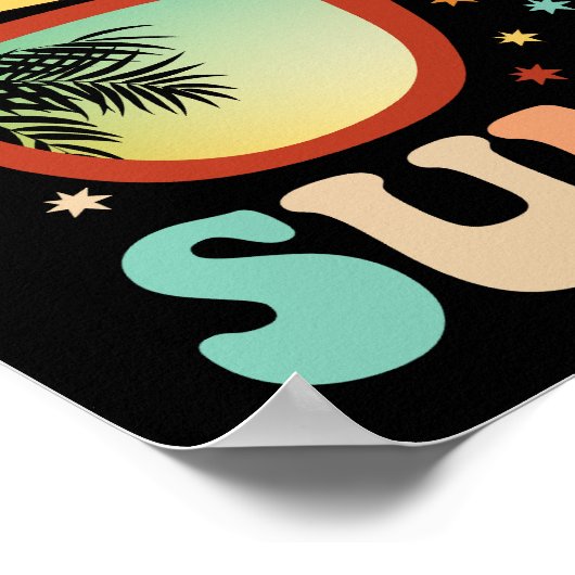 Hallo Afstuderen Funny Goodbye 6e Grade Poster (Hoek)