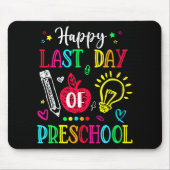 Hallo Afstuderen Laatste dag van Preschool Muismat (Voorkant)