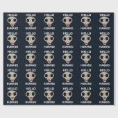 Hallo Alien Cadeaupapier (Vlak)