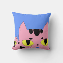 Hallo Alien Pocket Cat zegt Kussen