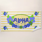 Hallo Aloha Means Strandlaken (Voorkant)