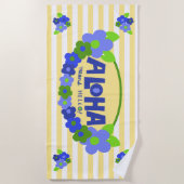 Hallo Aloha Means Strandlaken (Voorkant)