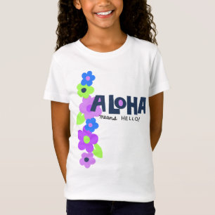Hallo Aloha Means T-shirt
