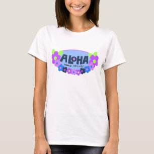 Hallo Aloha Means T-shirt