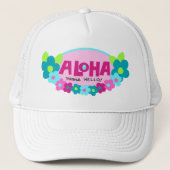 Hallo Aloha Means Trucker Pet (Voorkant)
