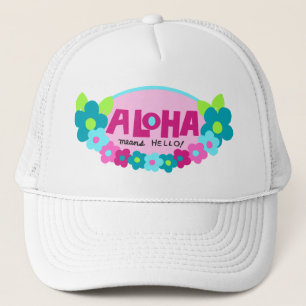Hallo Aloha Means Trucker Pet