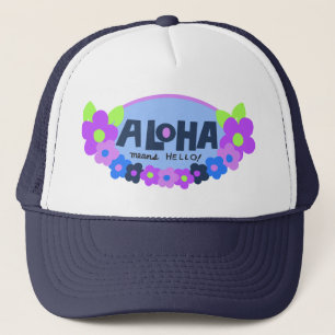 Hallo Aloha Means Trucker Pet