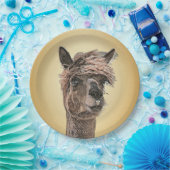 Hallo Alpaca? - Papieren Bord (Feest)