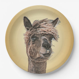 Hallo Alpaca? - Papieren Bord