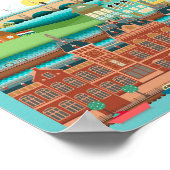 hallo Amsterdam Holland Poster (Hoek)