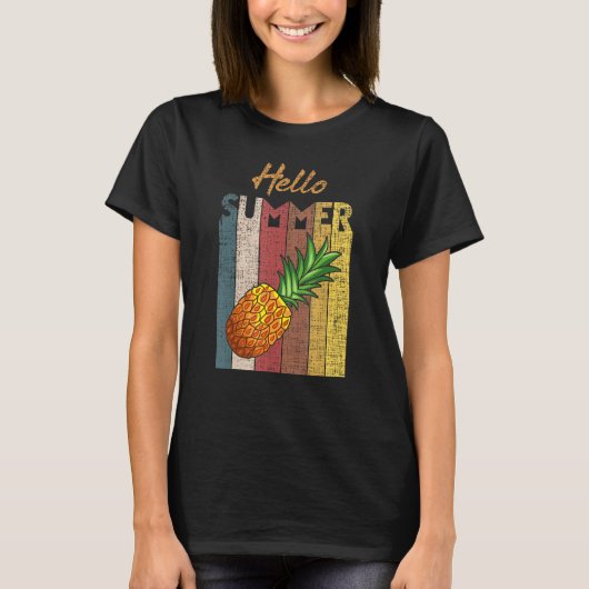 Hallo ananas - T-shirt (Voorkant)