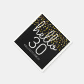 Hallo Any Age Gold Hearts Servet (Hoek)