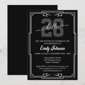 Hallo Any Age Zwart en Wit Kaart (Voorkant / Achterkant)