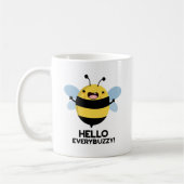 hallo Anybuzzy Funny Bee Pun Koffiemok (Links)