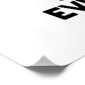 hallo Anybuzzy Funny Bee Pun Poster (Hoek)