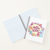 hallo april notitieboek (Binnen)