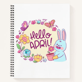 hallo april notitieboek
