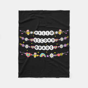 Hallo Armbandjes Vriendschap Tweede Klas Terug Naa Fleece Deken