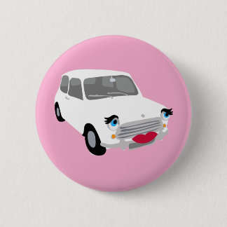 Hallo! Auto Badge Ronde Button 5,7 Cm