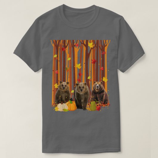hallo Autumn Beer Maple Leaf Herfst Pumpkin Mannen T-shirt (Design voorkant)