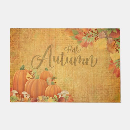 hallo Autumn Doormat Deurmat (Voorkant)
