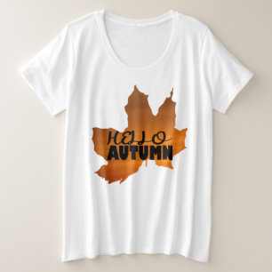 hallo AUTUMN Grote Maat T-shirt