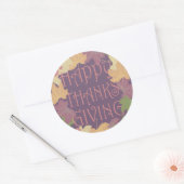 hallo AUTUMN Ronde Sticker (Envelop)