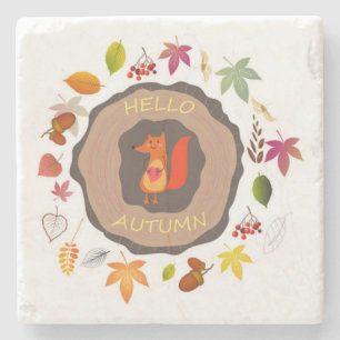 hallo Autumn Stone Onderzetter