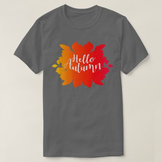 hallo AutumnT-Shirt T-shirt (Design voorkant)