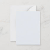 hallo Baby 2 Aankondiging geboorte foto's boog (Achterkant)