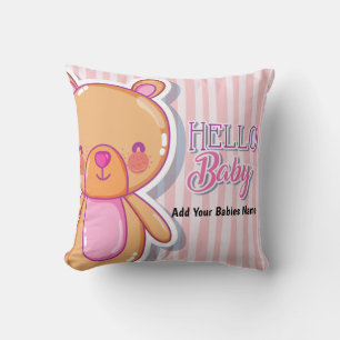 hallo Baby   Aangepaste piloot Kussen