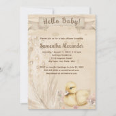 Hallo Baby-baby shower Kaart (Voorkant)