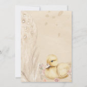 Hallo Baby-baby shower Kaart (Achterkant)