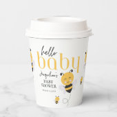 Hallo Baby Bee-utiful Moments: Papieren Bekers (Achterkant)