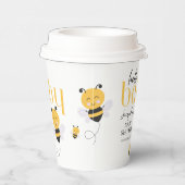 Hallo Baby Bee-utiful Moments: Papieren Bekers (Rechts)