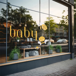 Hallo Baby Bee-utiful Moments: Raamsticker