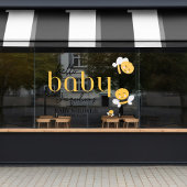 Hallo Baby Bee-utiful Moments: Raamsticker