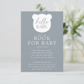 Hallo Baby Beer Baby Boek Kaart (Staand voorkant)