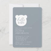 Hallo Baby Beer Baby shower Kaart (Voorkant)