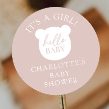 Hallo Baby Beer Het is een jongen